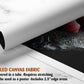 The image is a rolled canvas fabric, which is a type of canvas material used for creating posters or wall art. It is described as a tube-delivered fabric, which means it is delivered in a tube and requires stretching before use. It can be used as a poster with a 2.5" edge area.