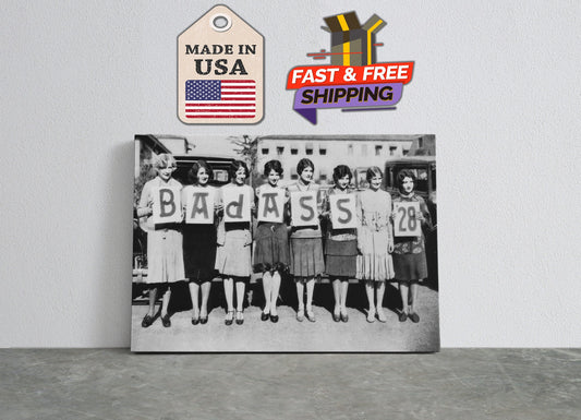 Photo Canvas Print - Baby Stars Artwork | Badass Women Modern Wall Decor