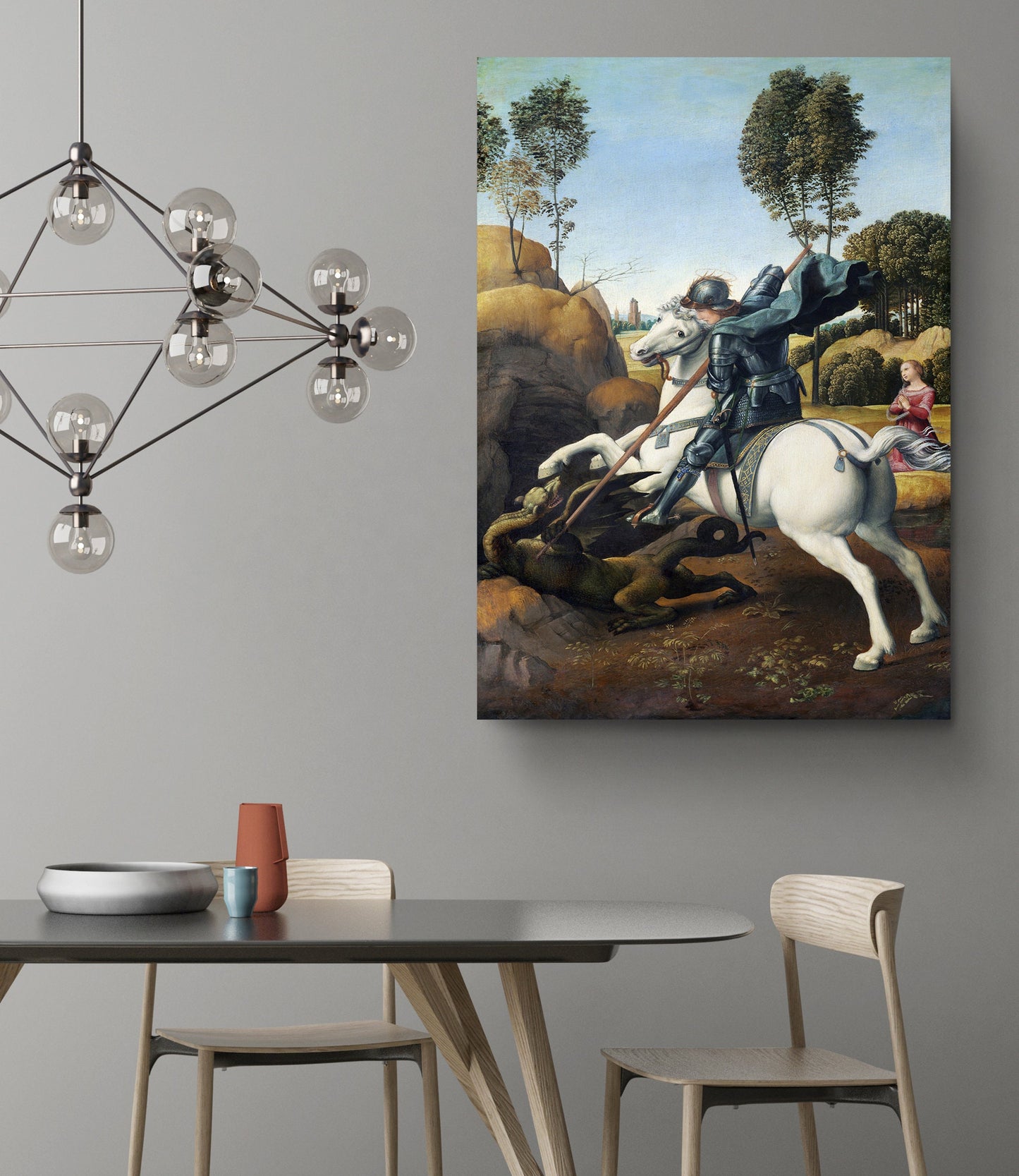 Saint George Canvas Print – Museum Quality Classic War Art on Canvas