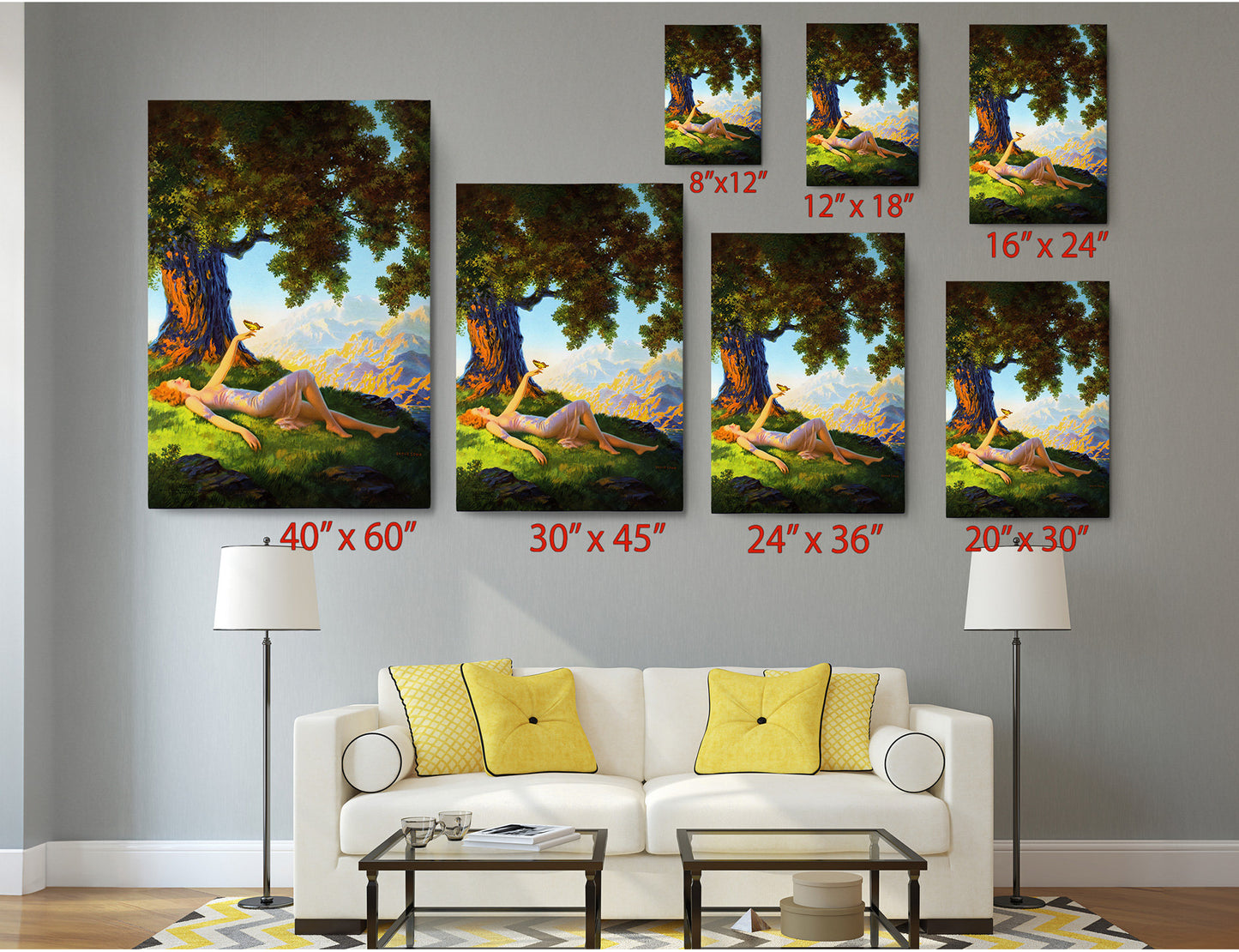 Canvas Wall Decor - Edward Mason Eggleston Vintage Canvas Prints | Ready to Hang