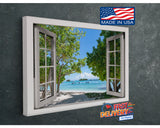 Ocean View Canvas Print – Coastal Canvas Wall Decor | Ready to Hang or Rolled