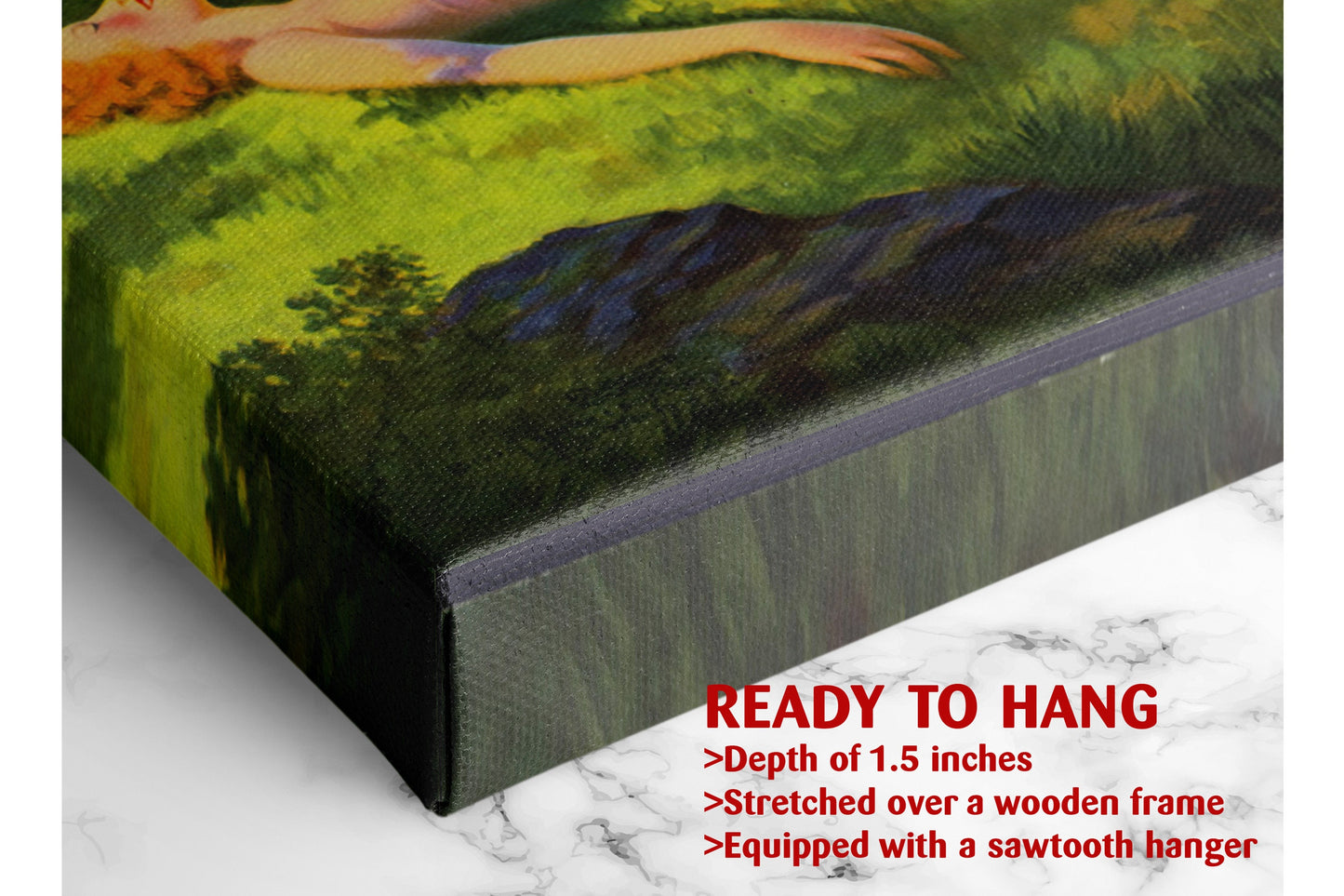 Canvas Wall Decor - Edward Mason Eggleston Vintage Canvas Prints | Ready to Hang