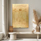 Vitruvian Man Canvas | Museum Quality Canvas Print - Leonardo da Vinci Wall Art