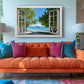 Ocean View Canvas Print – Coastal Canvas Wall Decor | Ready to Hang or Rolled