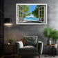 Ocean View Canvas Print – Coastal Canvas Wall Decor | Ready to Hang or Rolled