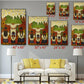 Diego Rivera Canvas Print - Flower Festival Art | Museum Quality Mexican Wall Decor
