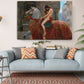 Lady Godiva Painting - John Collier Canvas Wall Art | Museum Quality Print