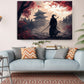 Samurai Canvas Art – Japanese Warrior Print | Ready to Hang or Rolled Canvas