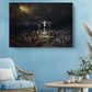 Religious Canvas Print – The Last Sigh of Christ by Julien Michel Gué | Museum Quality Art