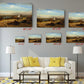 Buffalo Hunt Canvas | Native American Print - Western Wall Art, Ready to Hang