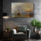 Fighting Temeraire Canvas – Sunset Ocean Sea Art | Museum Quality Print
