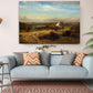 Buffalo Hunt Canvas | Native American Print - Western Wall Art, Ready to Hang