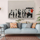 Banksy Canvas Print – Urban Street Art Canvas Wall Décor | Ready to Hang or Rolled