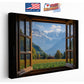 Mountain Canvas Art - Alpine Landscape Wall Art | Ready to Hang Canvas Print