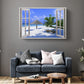 Beach Canvas Art – Coastal Canvas Print | Handcrafted Fade Resistant Wall Decor