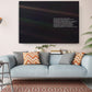 Space Galaxy Canvas Print - Motivational Wall Art | Pale Blue Dot, Museum Quality