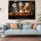 Chef Dogs Canvas Print – Fun Kitchen Wall Art | Ready to Hang or Rolled Canvas