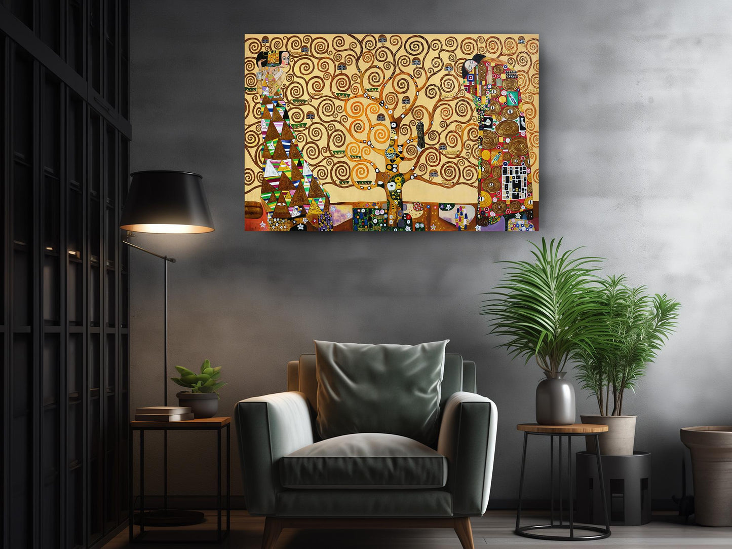 Tree of Life Canvas Print - Klimt Art Print | Museum Quality Wall Decor