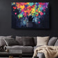 Graffiti Hearts Canvas Print – Colorful Nursery Art | Ready to Hang Wall Art