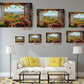 Tuscany Window Canvas | Rustic Farmhouse Canvas Wall Print - Italian Art