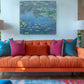 Monet Water Lilies Print – Modern Impressionist Wall Art on Canvas