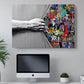 Banksy Canvas Print – Museum Quality Canvas Art Print | Urban Street Art Decor