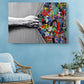 Banksy Canvas Print – Museum Quality Canvas Art Print | Urban Street Art Decor