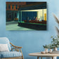 Nighthawks Canvas Print – Edward Hopper Art | Classic Diner Wall Decor