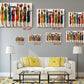 Maasai Women Canvas Tribal Wall Art - Ready to Hang African Print Decor
