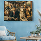 Dog Canvas Wall Art – Vintage Dog Print on Museum Quality Canvas, Framed or Rolled