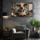 Cow Kitchen Wall Art – Funny Pancake Wall Print | Framed or Rolled Canvas
