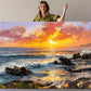 Ocean Waves Canvas Art – Coastal Wall Decor | Framed Or Rolled Seascape Print