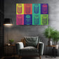 Pop Art Canvas Print – Retro Sparkling Water Wall Decor for Kitchen
