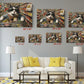 Funny Cat Canvas Art - Colorful Supermarket Cat Painting on Artist-Grade Canvas