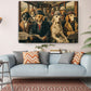 Dog Canvas Wall Art – Vintage Dog Print on Museum Quality Canvas, Framed or Rolled