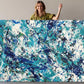 Blue Abstract Canvas Art – Modern Wall Prints | Framed or Rolled Canvas Decor