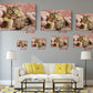 Funny Spa Cat Art - Humorous Animal Canvas Print | Framed or Rolled Wall Decor