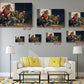 Funny Animal Canvas - Monkey Art Print | Street Scene Canvas Wall Art