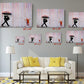Banksy Canvas Art - Color Drip Print on Fade Resistant Artist Grade Canvas