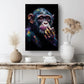 Chimpanzee Canvas Print – Modern Animal Wall Art | Rolled or Ready to Hang